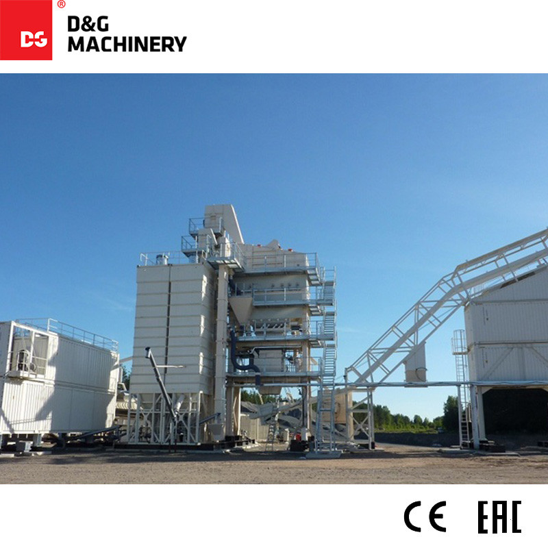 Asphalt plant compact model DGC