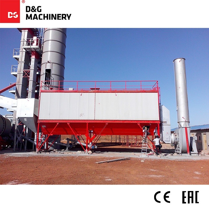 Asphalt batch mix plants components D&G