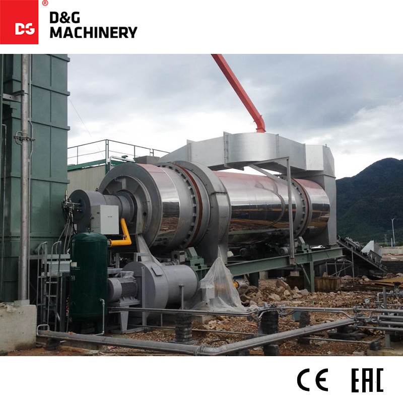 Monoblock recycled asphalt mixing plant DGR3000T250D 240t/h