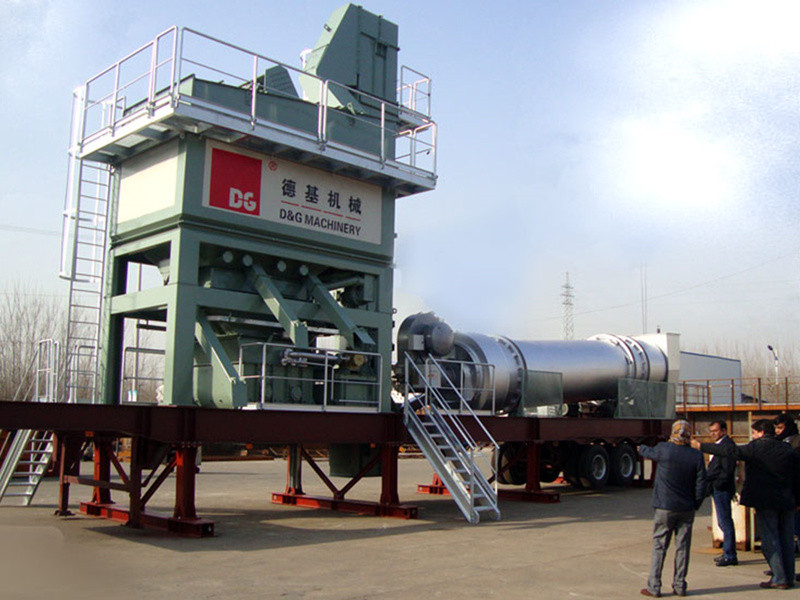 Maintenance of asphalt batch mix plants D&G Machinery China