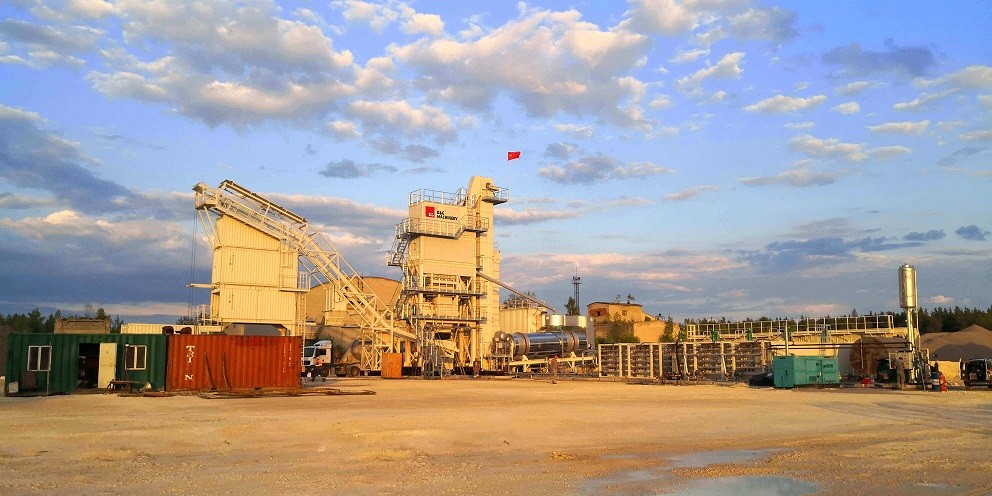 DGC2500 asphalt batch mix plants Russia