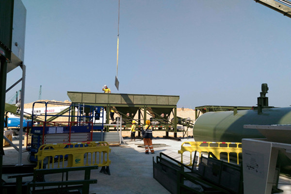 DGM1500 asphalt mixing plants Hong Kong jobsite 