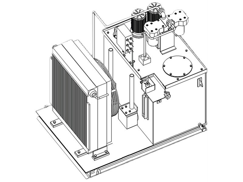 Sand manufacturing equipment D&G Machinerhy Oil Lubrication System 