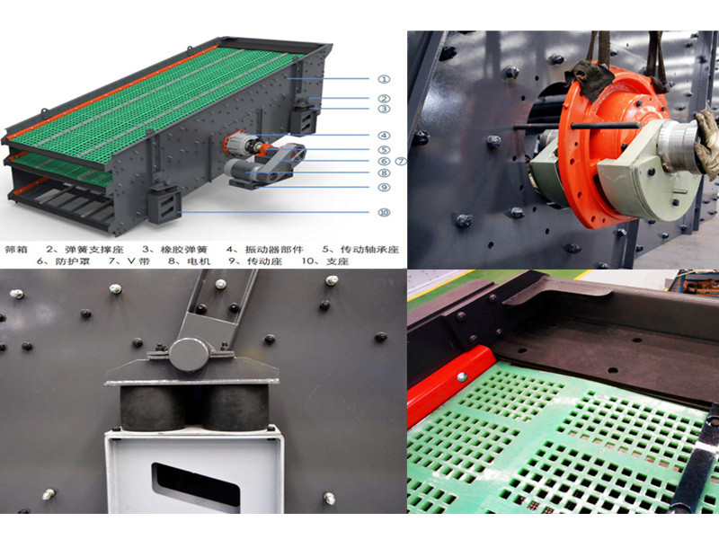 RAP crushing & screening machine primary vibrating screens