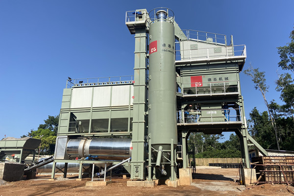 D&G Primach PM asphalt batch mix plants Liberia