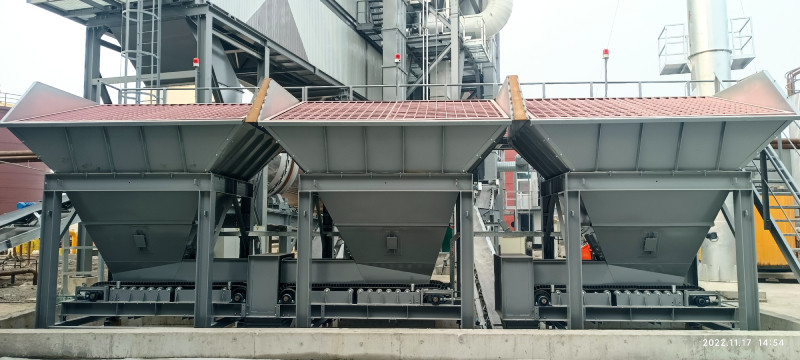 DGX Asphalt Mixing Plants cold feeder system D&G Machinery