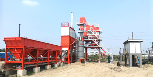 Stationary Asphalt Batch Mixing Plant 