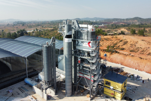 RAP Stationary Batch Asphalt Plant