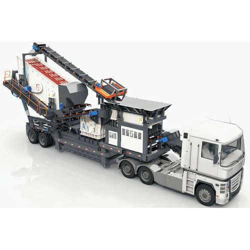 Tire-type Mobile Crushing Plant