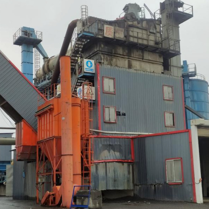 Asphalt mixing plants before retrofitting D&G Machinery