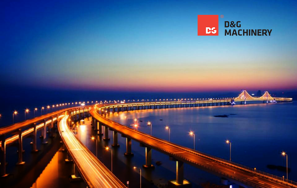 Hangzhou bay bridge project asphalt pavement D&G Machinery