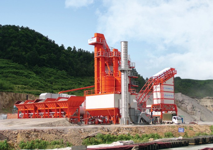 DG2000/3000/4000 asphalt mixing plants were developed independently