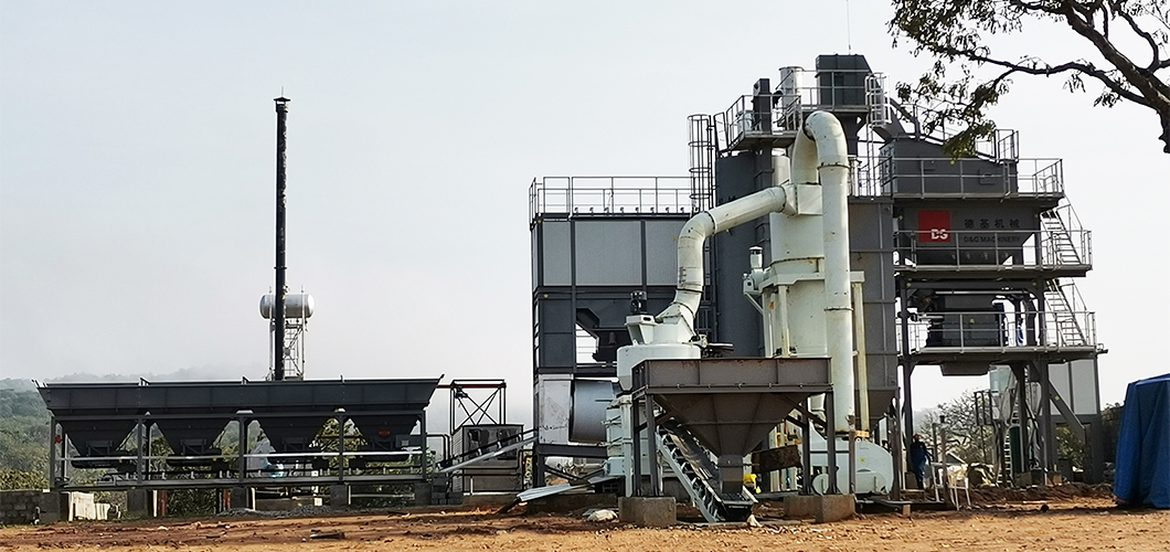 D&G Asphalt Mixing Plant Located in Cameroon, Africa