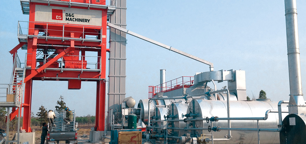 D&G Asphalt Mixing Plant got customer's praise in Thailand