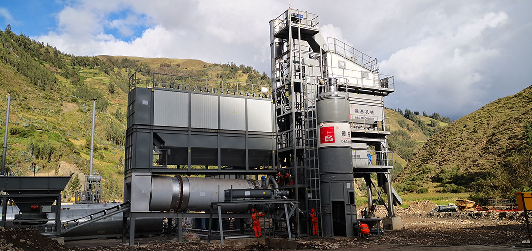 D&G Asphalt Mixing Plant Has Been Put Into Construction in Peru