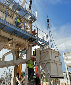 DG Asphalt Plant Erection Completed Within 18 Days