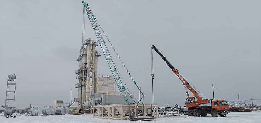 D&G Equipment Assists in the Construction of Russian Interstate Link Highway Project