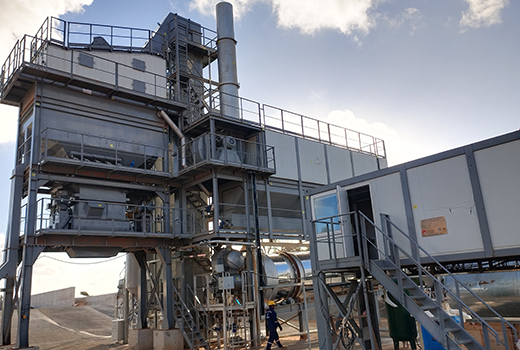 D&G Asphalt Mixing Plant Has Been Put Into Construction in Dominican, North America