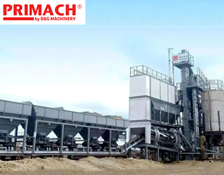 DG Machinery PM model asphalt mixing plant