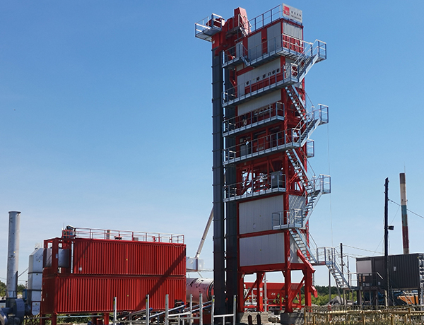 D&G Asphalt Mixing Plant Located in Russia